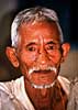 Old man near Gandruk , Nepal. July 1997.