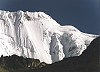 An eastern ridge on Annapurna I from Annapurna Base Camp. Nepal. July 1997.