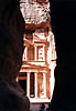 Stora ingången till Petra, Jordanien. Oktober 1993.