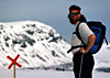 Skiing at Mt. Sömlinghågna. April 199?.