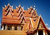 Buddist temple. Sangklaburi, Thailand. November 1993.